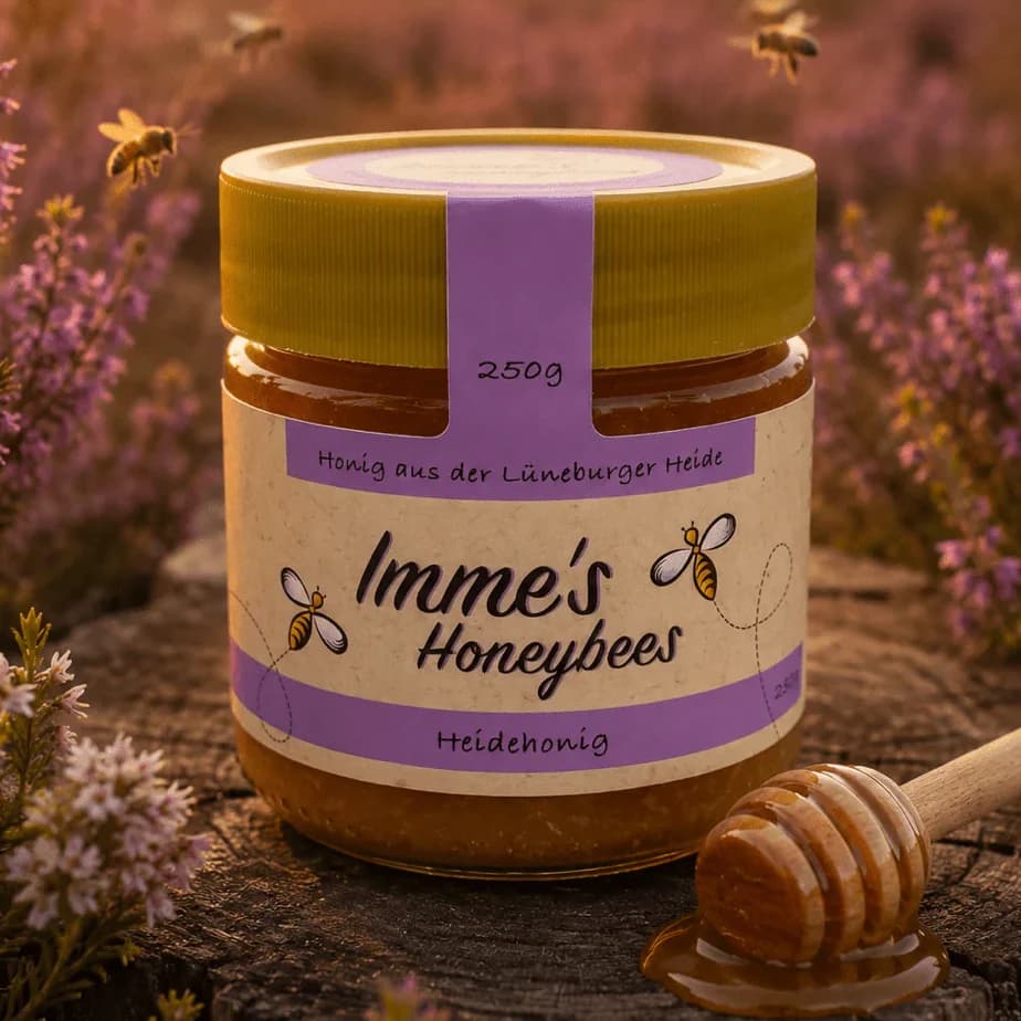 Immes Honeybees - Heidehonig 250g